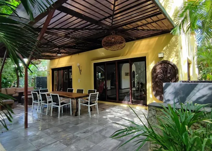 Beautiful House In Playacar 4 Bedrooms Beach Tennis Ac